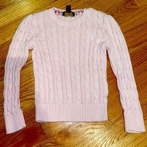 Excellent condition Ralph Lauren Cable-Knit Cotton Sweater